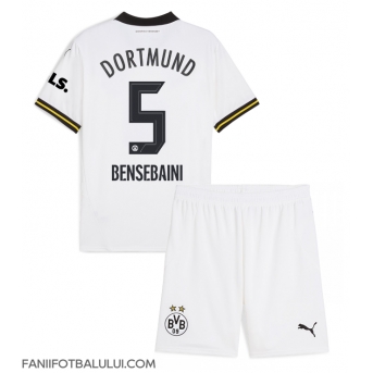 Borussia Dortmund Ramy Bensebaini #5 Echipament de Fotbal Replică 2024-25 Copii Treilea (+ Șorturi)